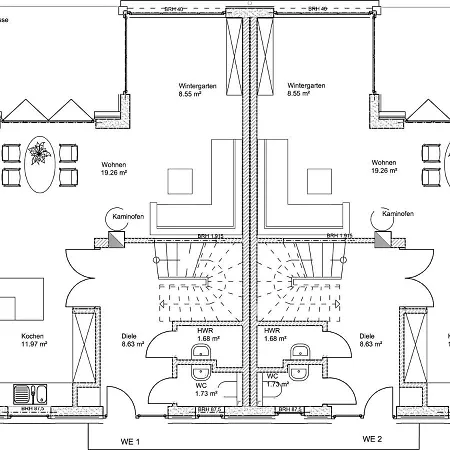 شقة Kapitans Hus - Haushalfte 01 Mit Kamin, Sauna, Wasserblick *